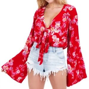 Free People Forties Feels Bodysuit